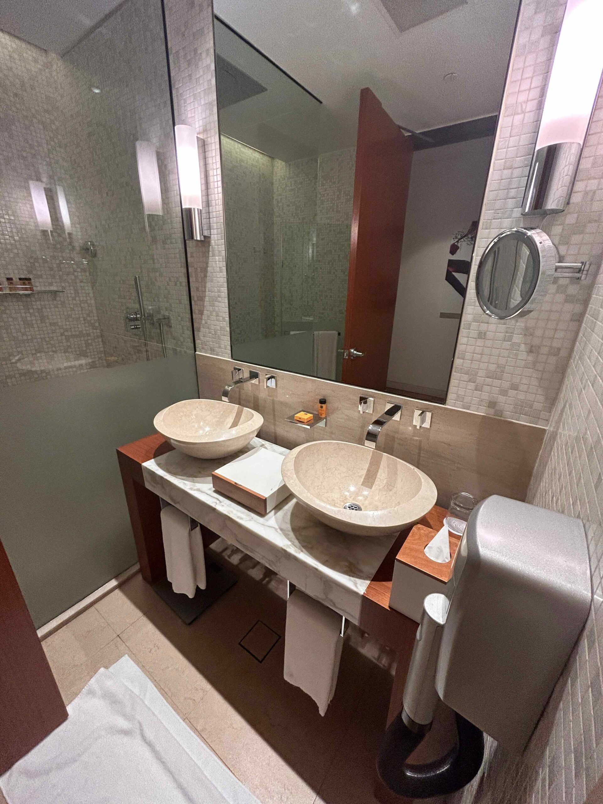 A view of Doha transit hotel Bathroom Sink