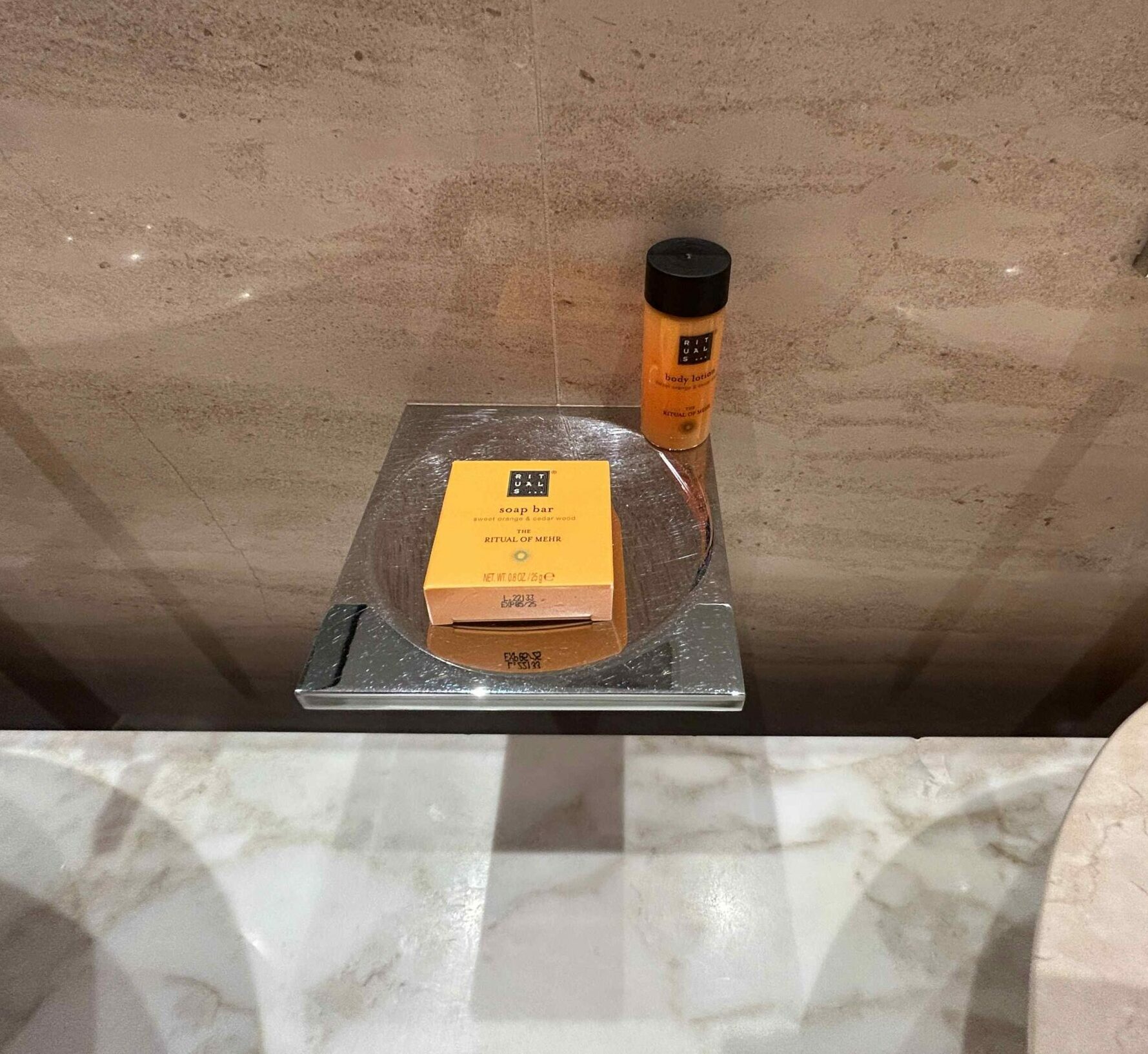 A photo of Doha transit hotel Bathroom Soap Bar and Shower Gel