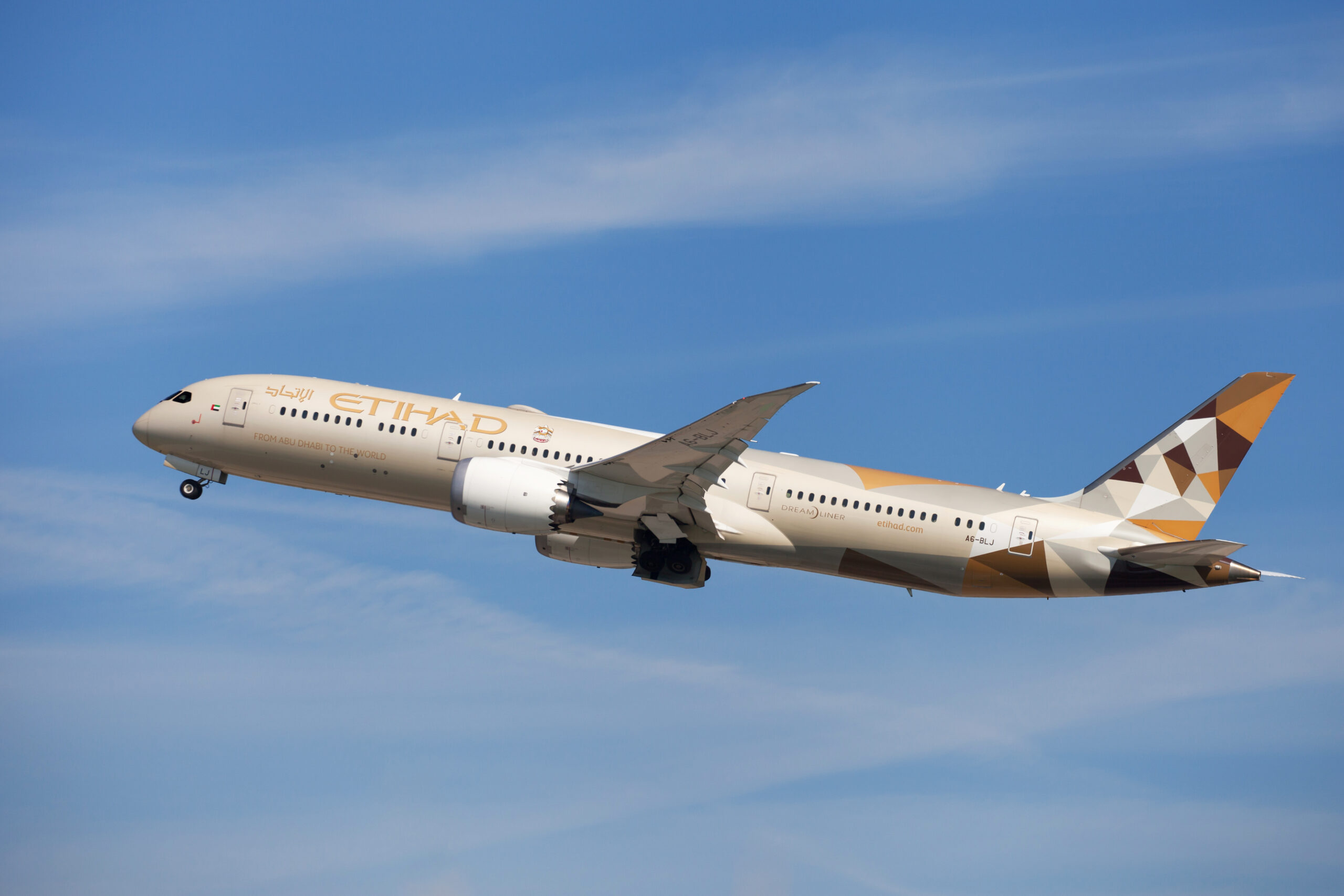 Etihad plane