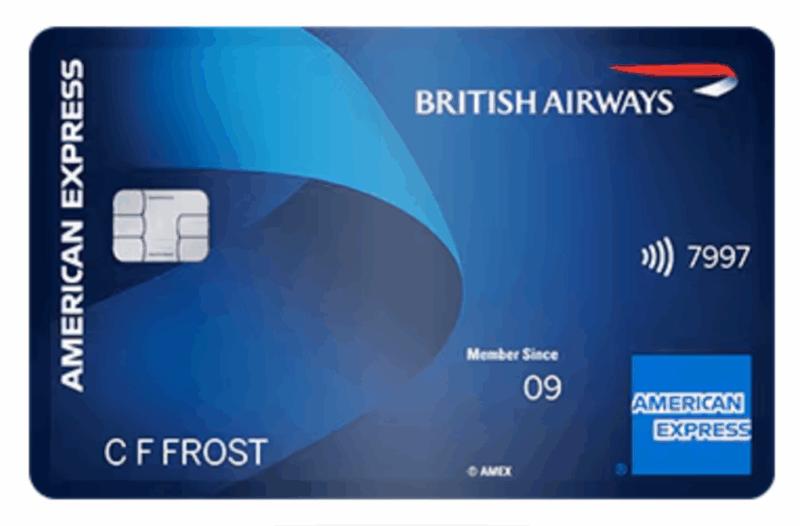 BA free AMEX card