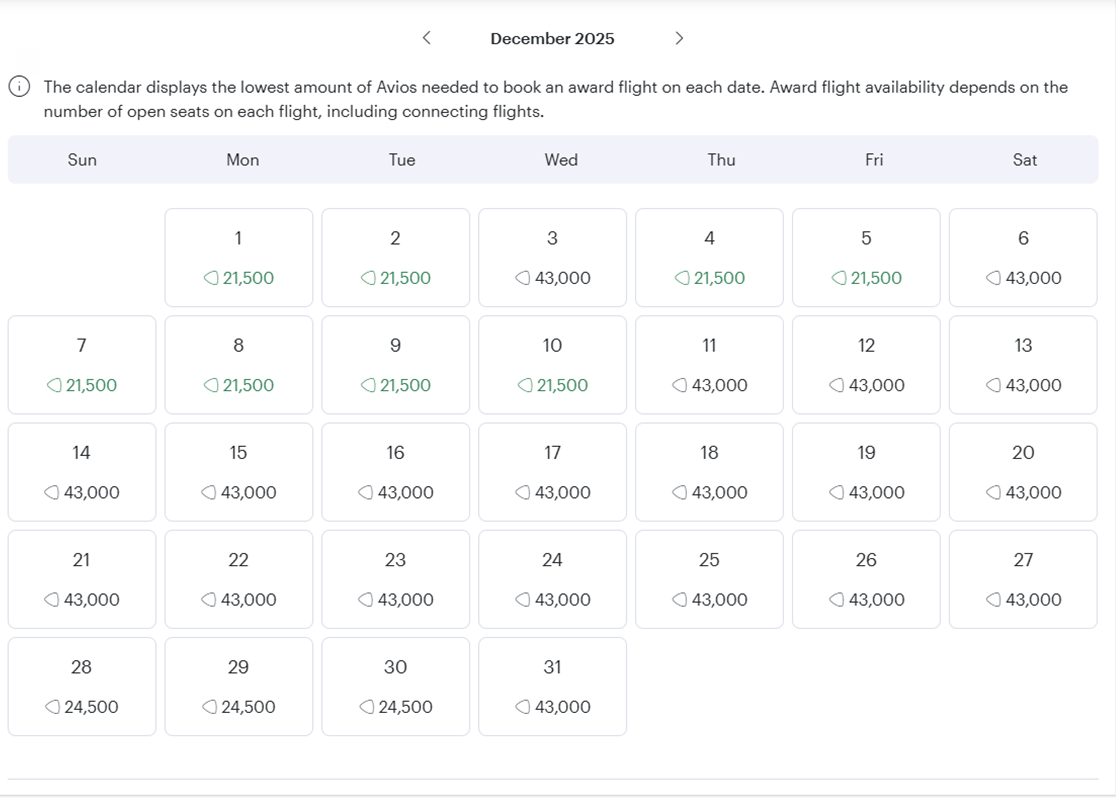 Qatar Airways new Award finder