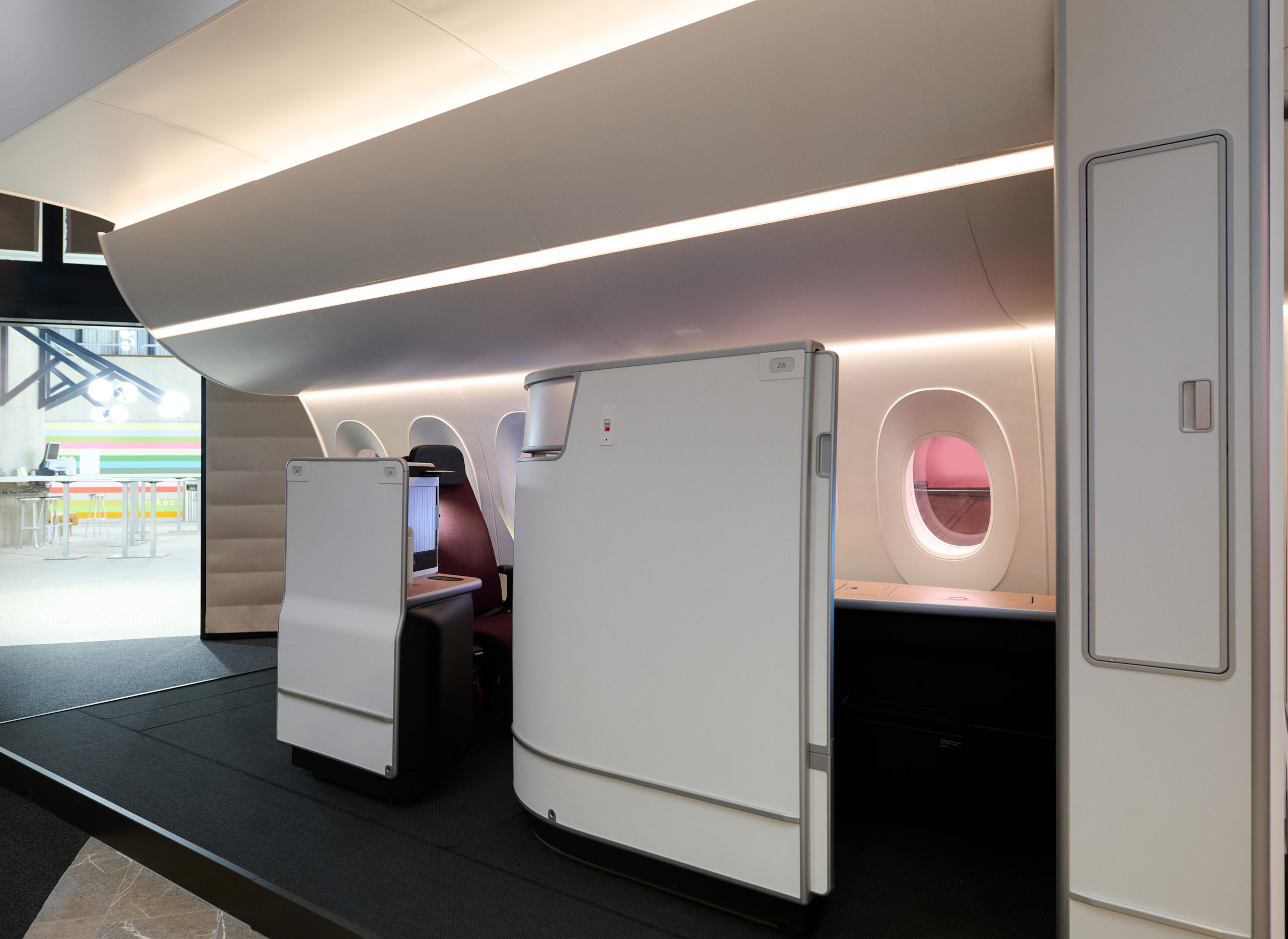 SWISS Business Mockup A350